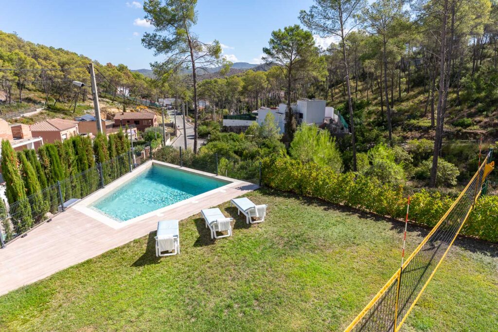 Villa Aurora Sitges - pool area